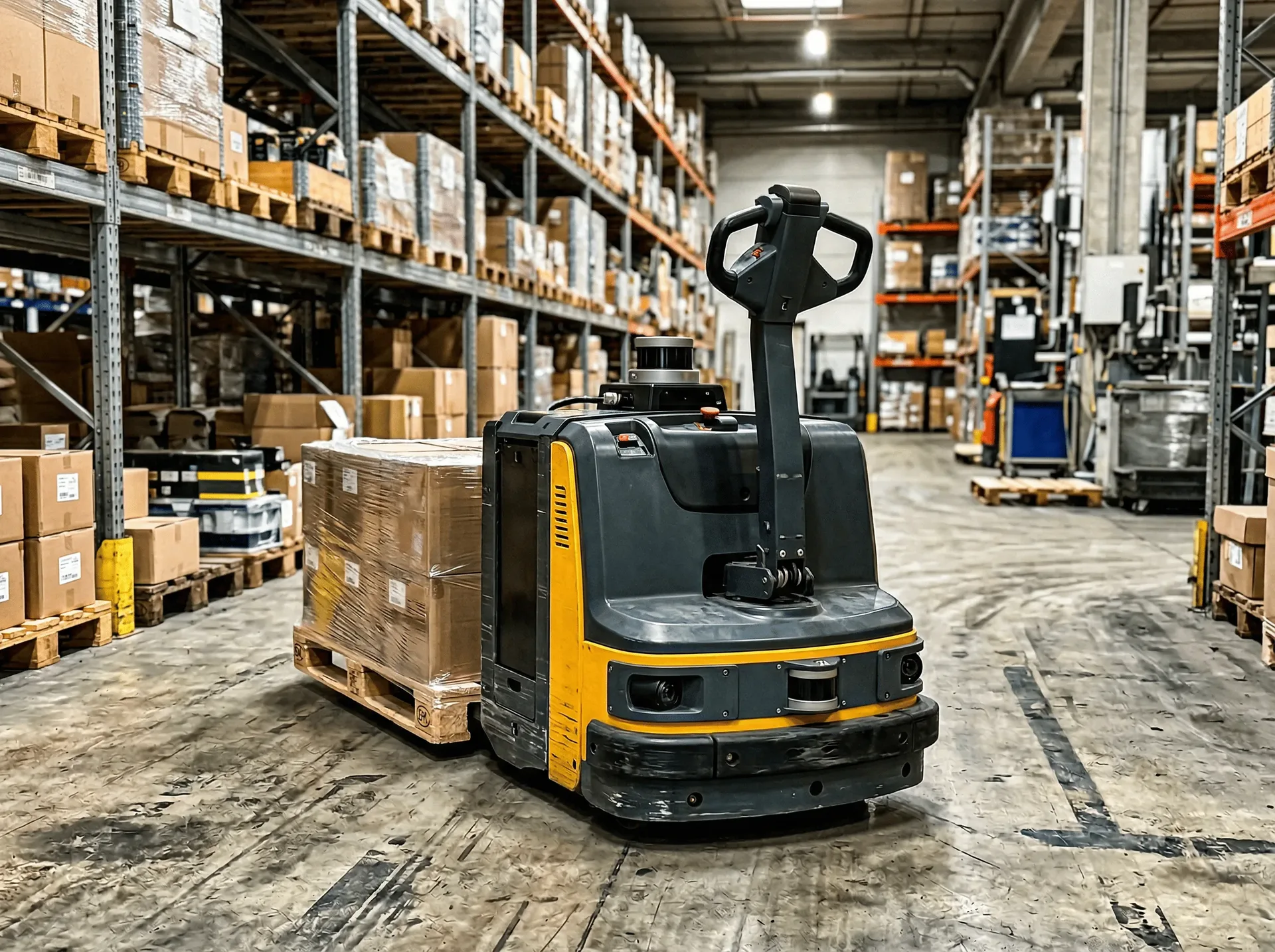 Автоматическая рохля на складе